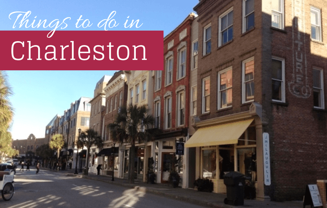 things to do in charleston pinnable image