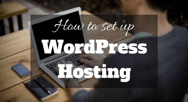 How to set up wordpress website hosting