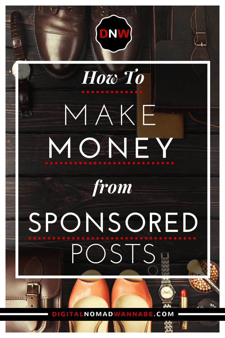 Ultimate Guide to Making Money From Sponsored Posts. Ramp up your online income with my guide on sponsored posts. Find out how to attract clients, what to charge and how to maximise your blog revenue. | Make Money Online | Making Money From Blogging | Free Training
