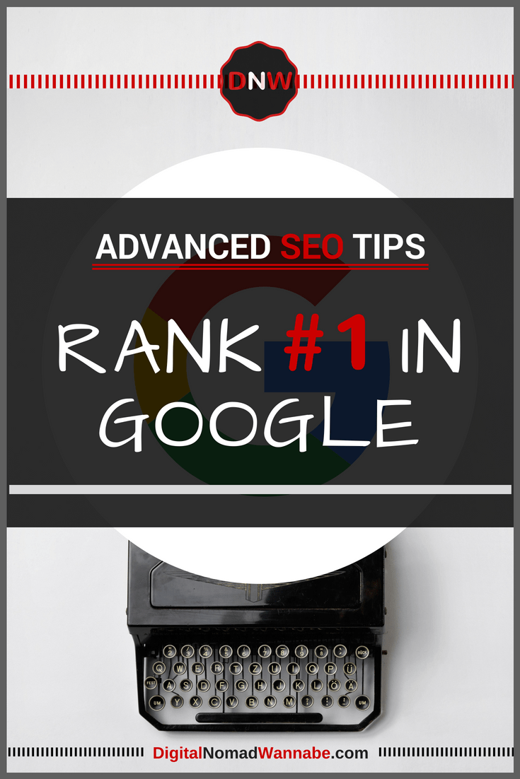 DNW Mini Lesson: Advanced SEO Tips To Get To That Sweet Number 1 Spot In Google DNW Mini Lesson: Use SEO to Rank #1 in Google In this mini lesson, I will be sharing with you a few Advanced SEO Tips that you should use and consider when trying to get to that #1 spot and a lot more. #DNWMiniLesson #BuildYourOwn #MakeMoneyOnline #MakingMoneyFromBlogging